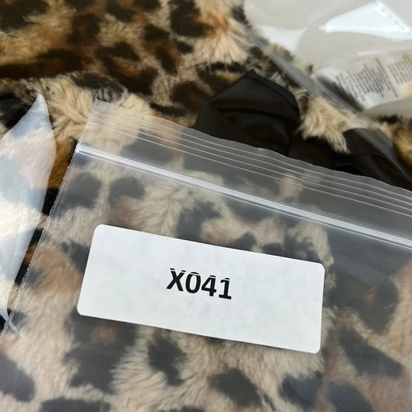 Toddler Girl Little Me Fluffy Leopard Print Winter Dress  Coat - Picture 8 of 8